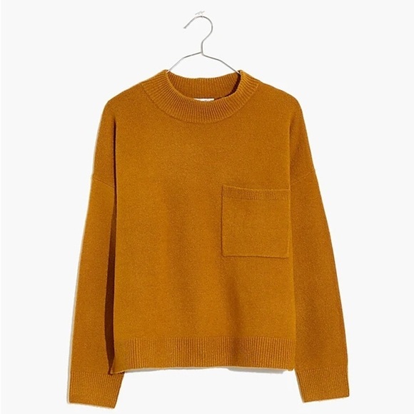 MADEWELL Redmond Mockneck Pocket Sweater - Picture 2 of 8